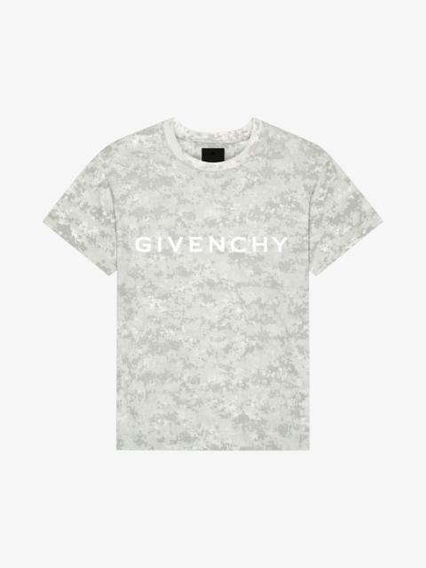 Givenchy GIVENCHY STRAIGHT FIT T-SHIRT IN COTTON