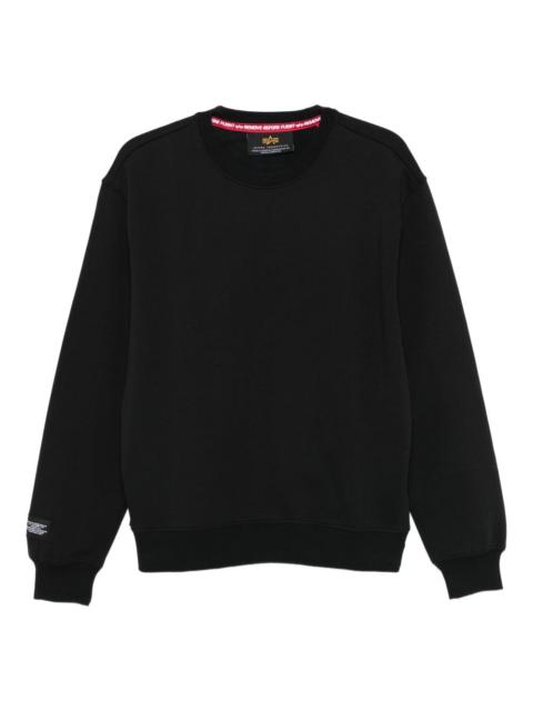ALPHA INDUSTRIES crew-neck sweatshirt