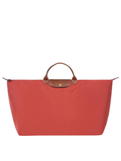 Longchamp Le Pliage Original M Travel bag Tomato - Recycled canvas
