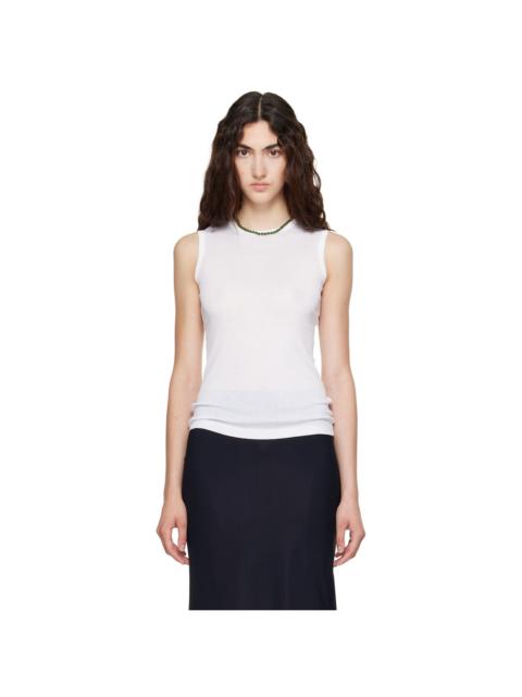 FLORE FLORE White Esmé LW Tank Top