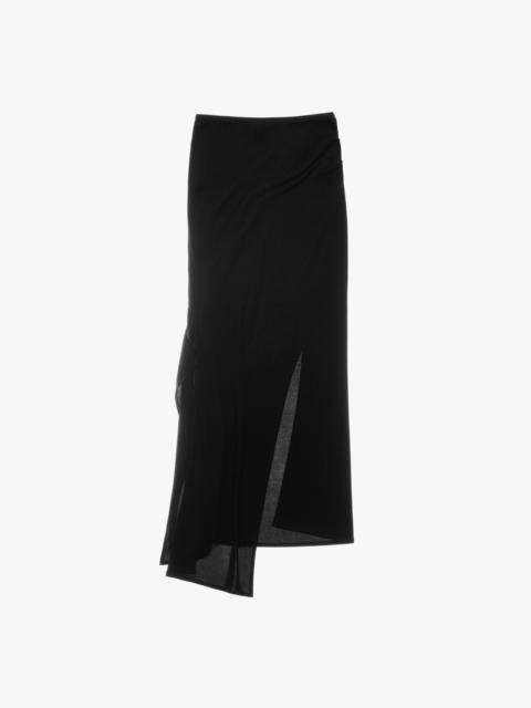 Helmut Lang TWISTED SLIT SKIRT