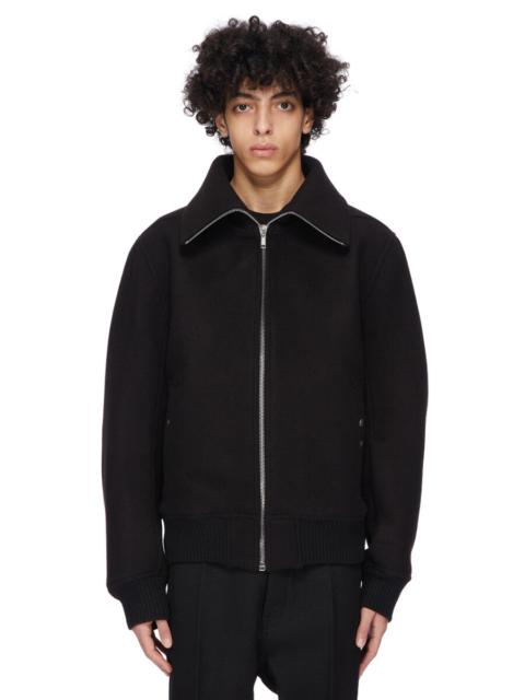 Rick Owens Black Concordians Blixa Dracucollar Jacket