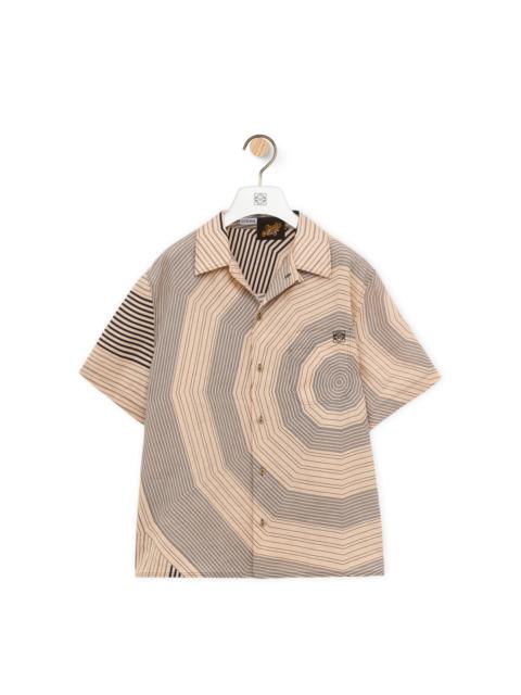 Loewe Short sleeve shirt in linen