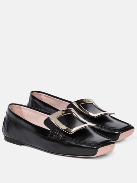 Roger Vivier Viv' Driver leather loafers