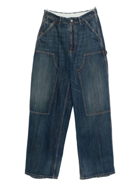 Maison Margiela elastic-waistband jeans