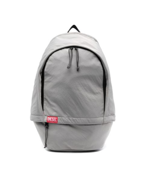 Race logo-patch backpack