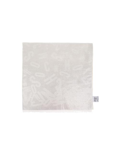 jacquarded scarf