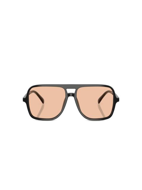 EMPORIO ARMANI logo-print sunglasses