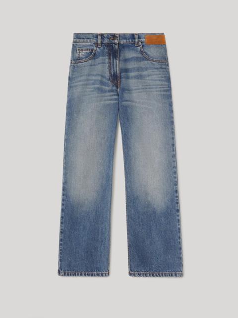 Palm Angels STAR FLARE DENIM PANTS