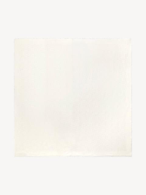 KENZO 'Kenzogram' large square in silk and wool jacquard