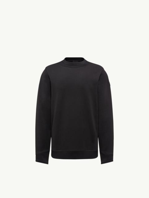 Moncler Logo Patch Cotton Sweatshirt