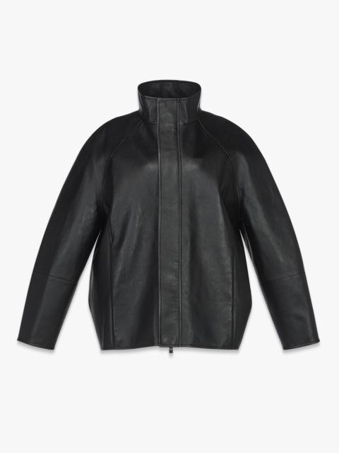 MCM Black Label Blouson Leather Jacket