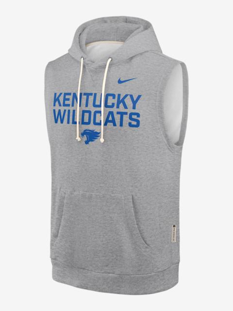 Nike Kentucky Sideline Men's Nike Dri-FIT College Sleeveless Pullover Hoodie