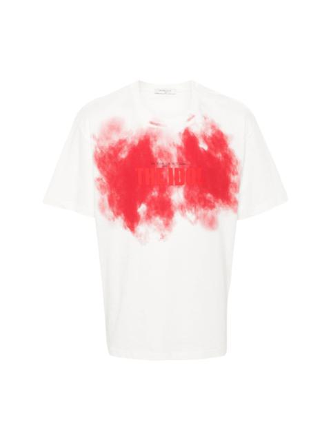 ih nom uh nit logo-printed cotton T-shirt
