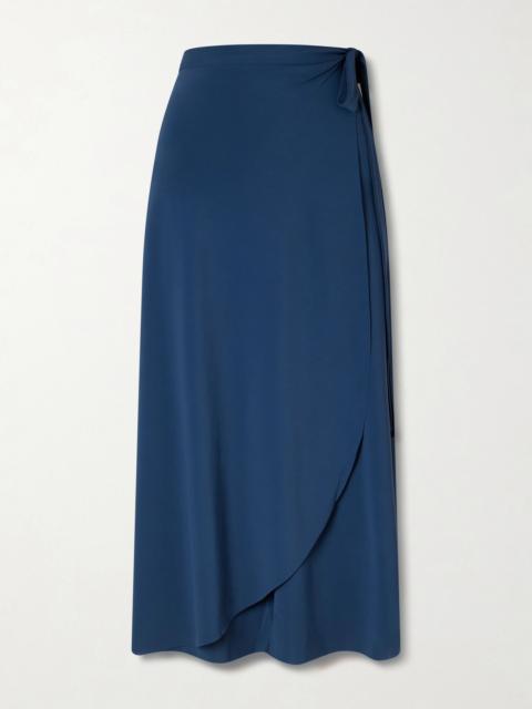 ERES Julieta Stretch-jersey Wrap Midi Skirt