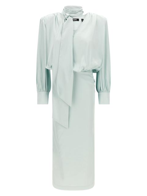 ROTATE 'Ruched Long' Dress