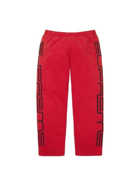 Supreme Supreme FW26 Connect Sweatpant 'Red' SUP-FW26-042-RED