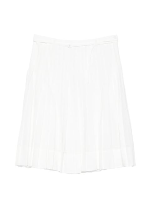 LOW CLASSIC pleated midi skirt