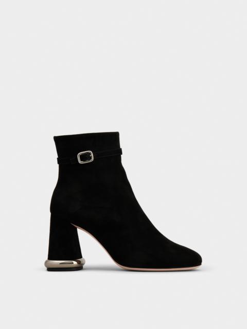 Roger Vivier Viv' Podium Booties in suede