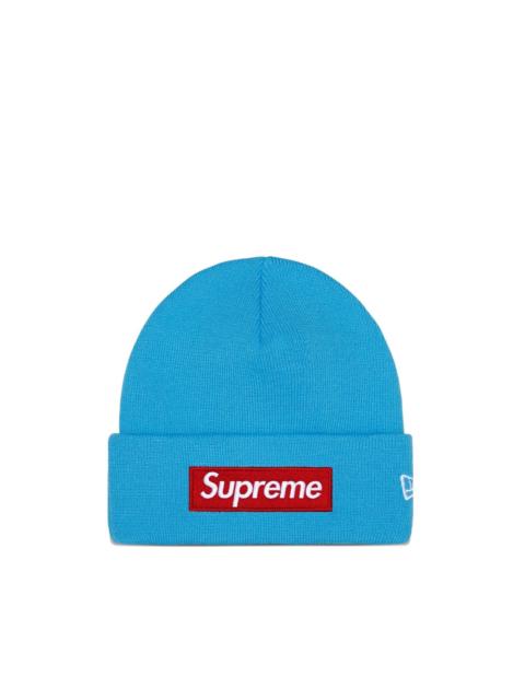 Supreme x New Era logo beanie hat
