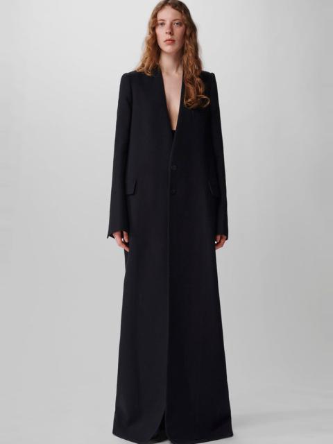 Ann Demeulemeester Aisha Long Standard Coat Brushed Wool