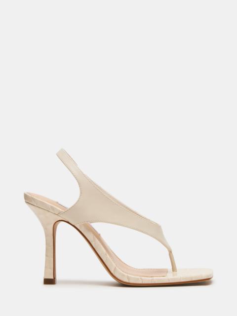 STEVE MADDEN IMPROV BONE LEATHER