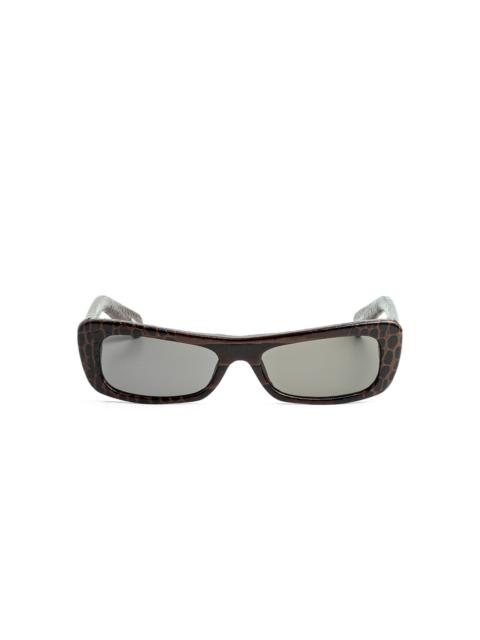 rectangle-frame sunglasses