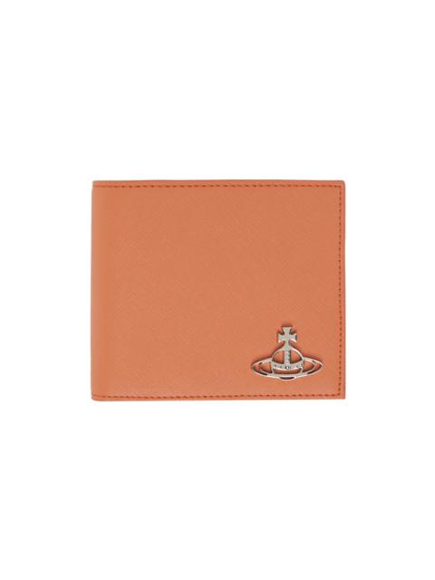 Vivienne Westwood Orange Billfold Wallet