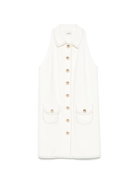 Sandro sleeveless mini dress
