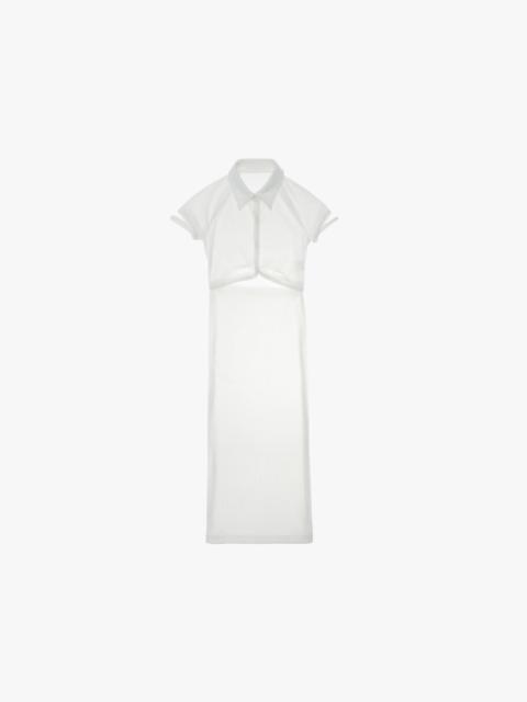 Helmut Lang CUT-OUT CARDIGAN DRESS