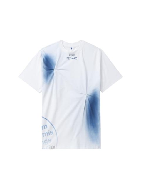 spray paint-effect T-shirt