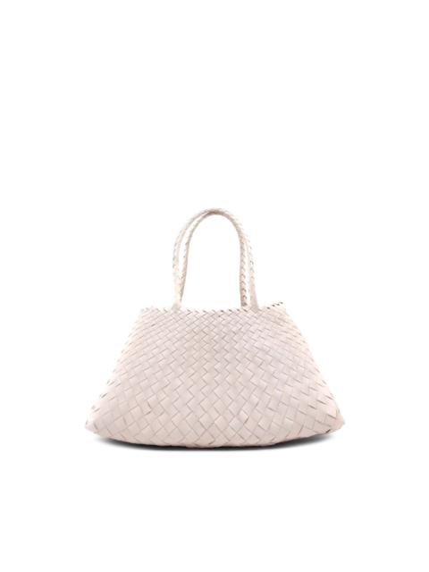 DRAGON DIFFUSION big Santa Croce woven tote bag
