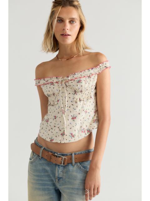 FREE PEOPLE Jesse Off-The-Shoulder Top
