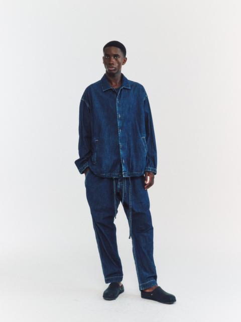 CASEY/CASEY EUDES DENIM SHIRT - L DENIM - INDIGO