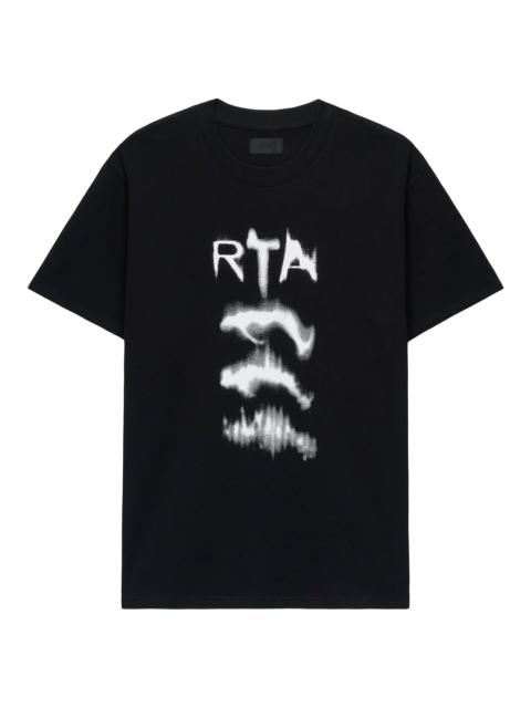 RTA Men's Chaparral Colin Graphic Cotton Oversized T-Shirt - Black Ascending