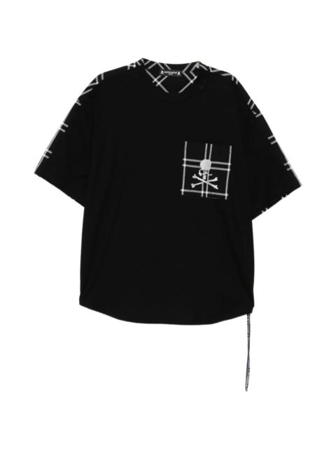 mastermind JAPAN plaid T-shirt