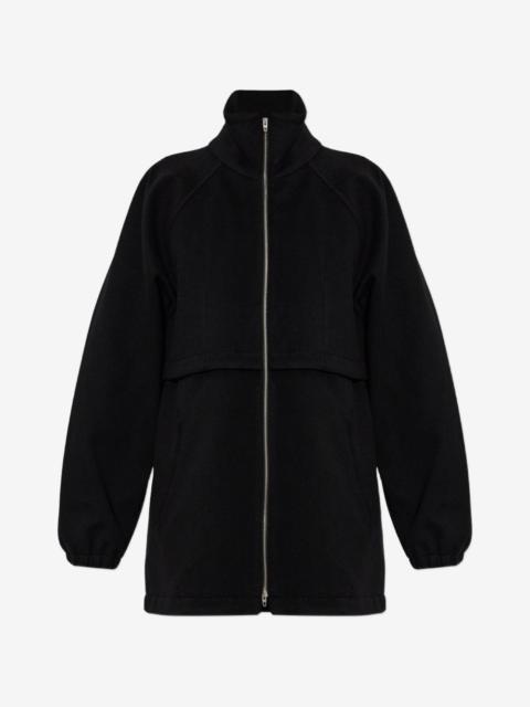 Jil Sander stand-up collar wool jacket