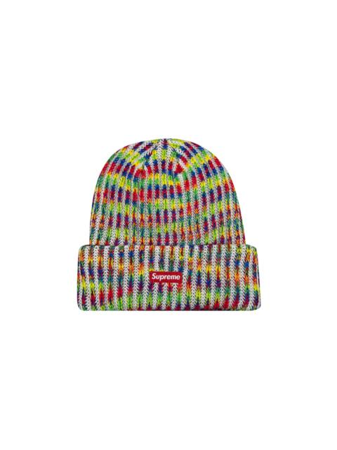 Supreme Supreme Overdyed Beanie 'Splatter Green' | REVERSIBLE