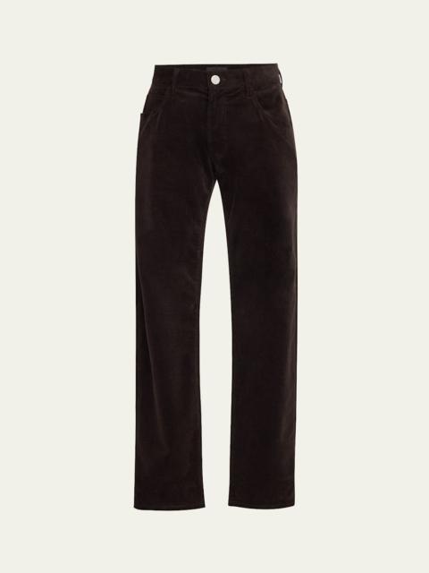 GIORGIO ARMANI Men's Corduroy 5-Pocket Pants
