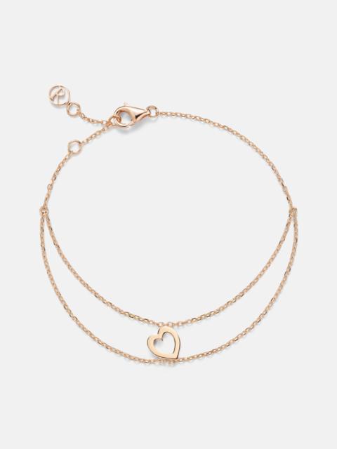 REPOSSI Letters 18kt rose gold bracelet