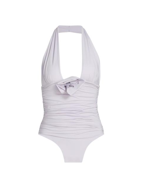 MAYGEL CORONEL Women's Pilaya Halterneck One-Piece Swimsuit - Medusa