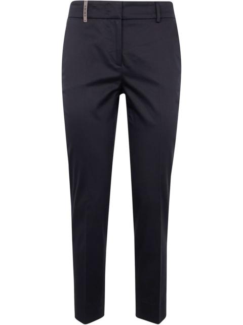 PESERICO slim-cut trousers