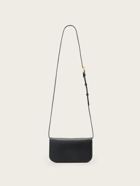 ALLSAINTS MAEVE LEATHER CARDHOLDER CROSSBODY