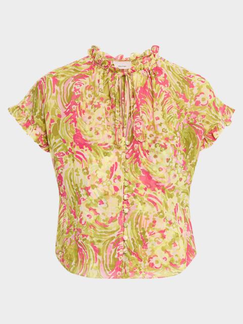 Cinq à Sept Jeni Daisy Swirl Top