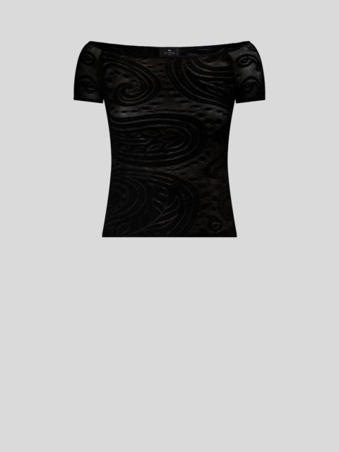 Etro PAISLEY JACQUARD SWEATER