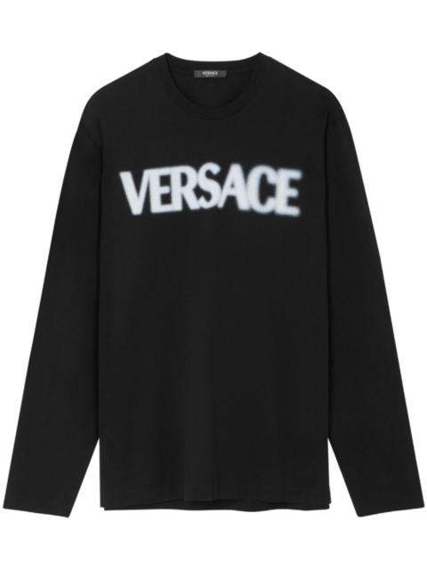 VERSACE logo-print T-shirt