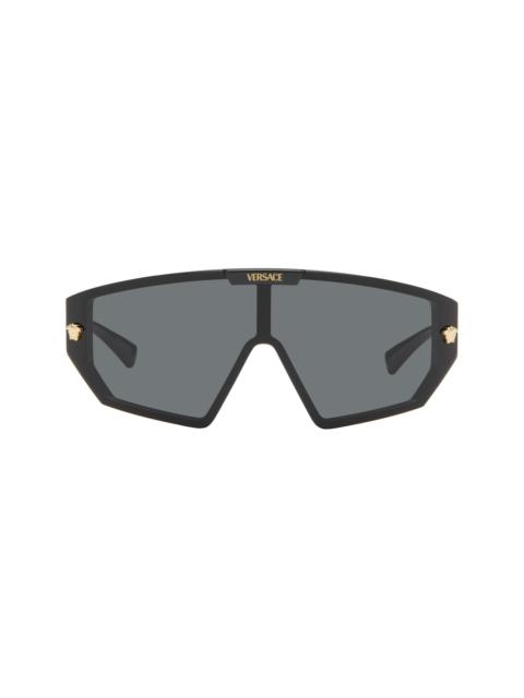 VERSACE Black Medusa Horizon Sunglasses
