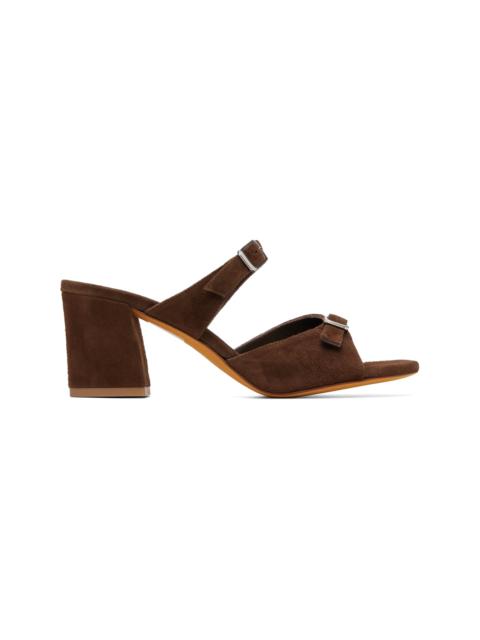 MARYAM NASSIR ZADEH Brown Una Heeled Sandals