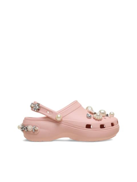 crocs x Simone Rocha pearl-embellishment clogs