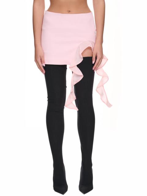 David Koma Ruffle Mini Skirt